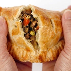 Curried lamb hand pies