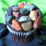 April Fool's Day Rock Candy Cupcakes