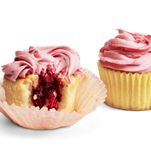 Berry-Stuffed Cupcakes