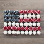 Fourth of July Cupcake Flag