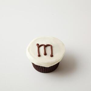 Monogrammed Cupcakes