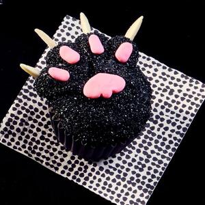 Monster Paw Cupcakes