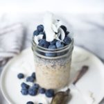 Blueberry-Banana Overnight Oats