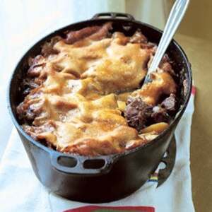 Meat and Pastry Casserole