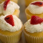 Grilled Strawberry Shortcake Cupcakes