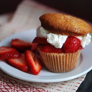 Strawberry Shortcake Cupcakes Recipe