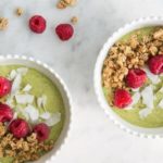 Super Green Smoothie Bowl with Matcha and Ginger