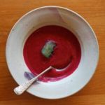 Cold Beet Yogurt Soup