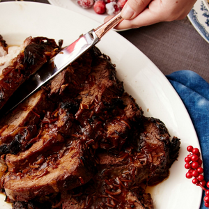 Onion Soup Standing Rib Roast