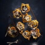 Christmas filo mince pies