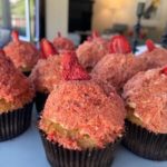 Ice Cream Truck-Style Strawberry Shortcake Cupcakes