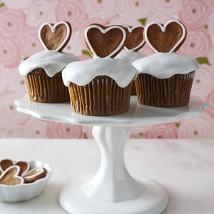 Banana Gingerbread Cupcakes