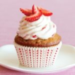 Gluten-Free Strawberry Cupcakes and Strawberry Meringue Frosting