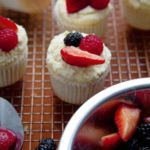 Angel Food Cupcakes With Lemon Mascarpone Frosting