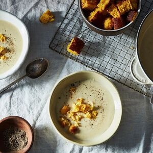 John Fleer's Buttermilk Cornbread Soup