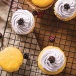 Vanilla Cream Cheese Cupcakes With Black Raspberry Buttercream From 'Fruitful' Recipe