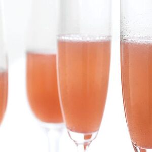 Pear and Cranberry Bellini