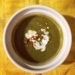 Sorrel & Spinach Soup