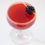 Blackberry + Apple Cocktail