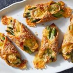 Asparagus & Brie Parcel Pies