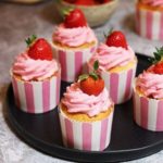 Strawberry cupcakes