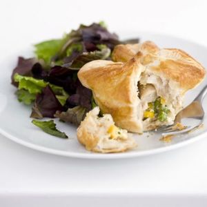 Chicken & sweetcorn pies