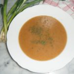 Roasted semolina soup