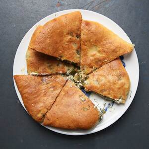 Ossetian Beet Top and Cheese Pies