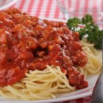 Pasta with Meat Sauce